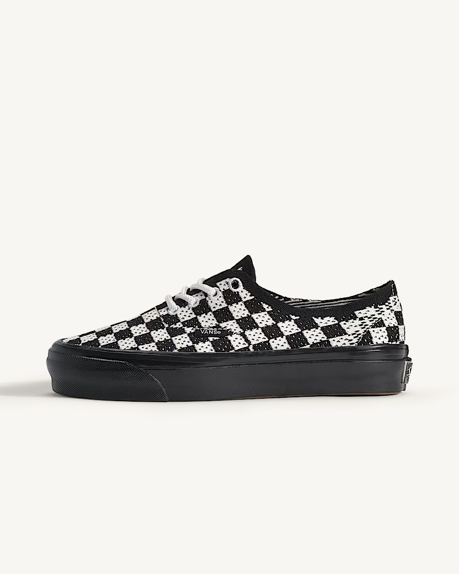 Checkerboard Black / Marshmallow White