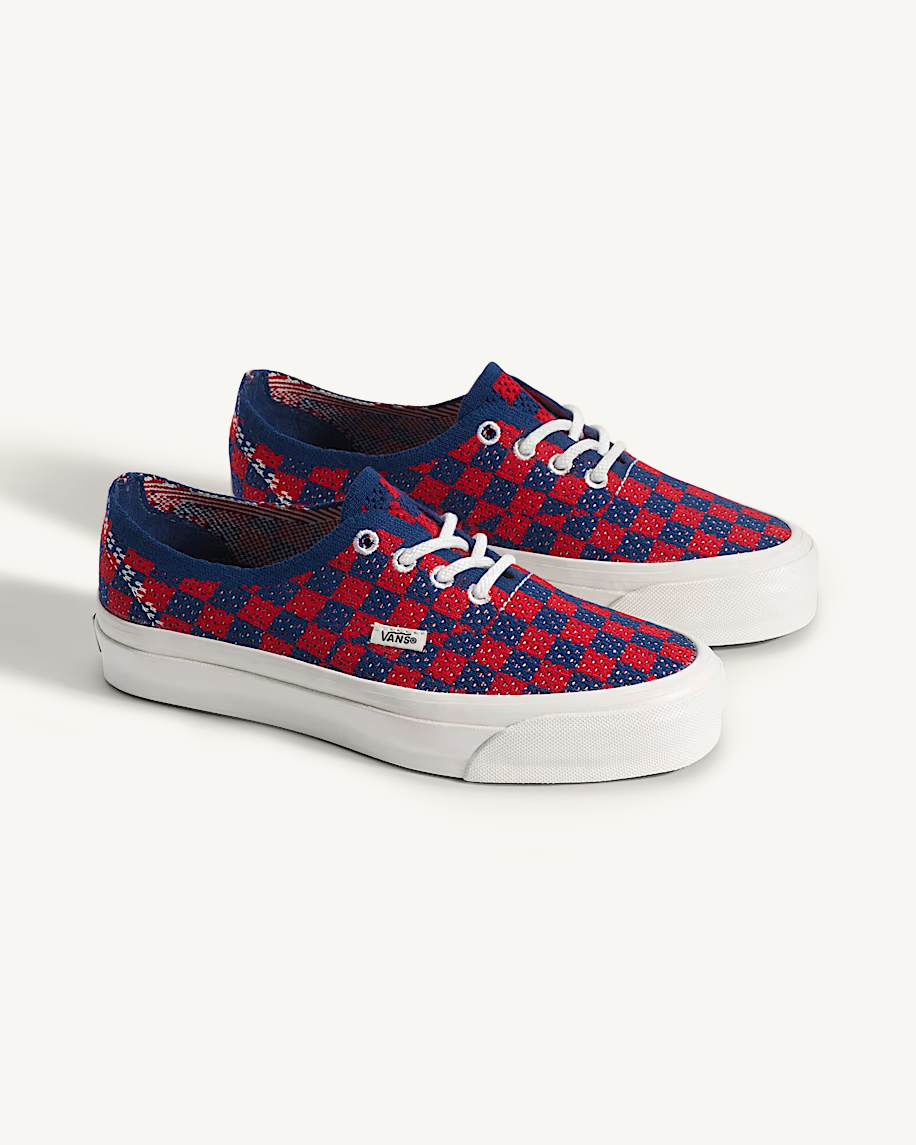 Checkerboard Red / Blue