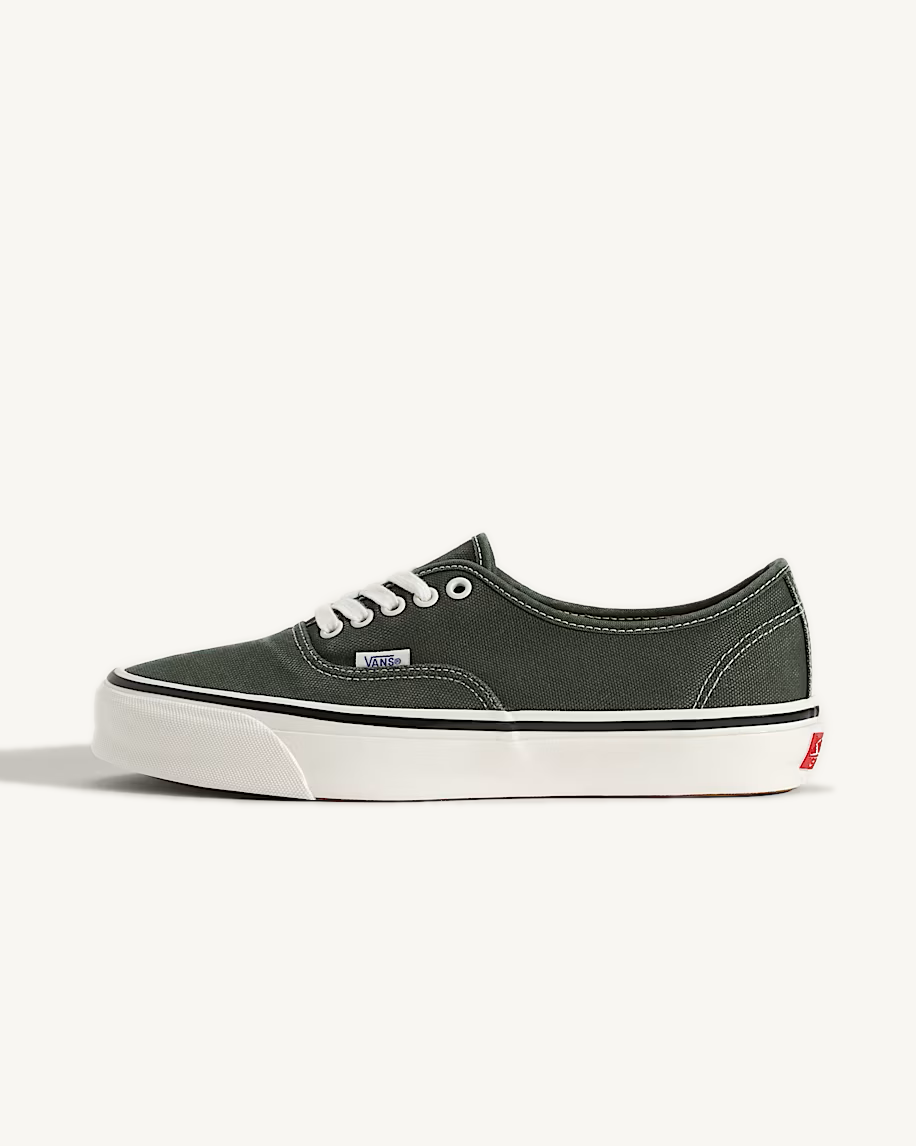 Olive Vans, Vans Premium, Authentic Vans, Vans Vault