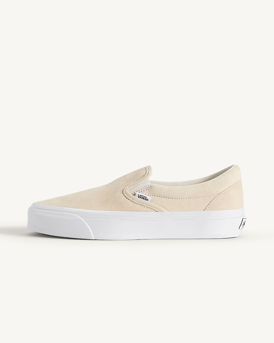 Vans Premium LX Classic Slip-On 98 in Pig Suede