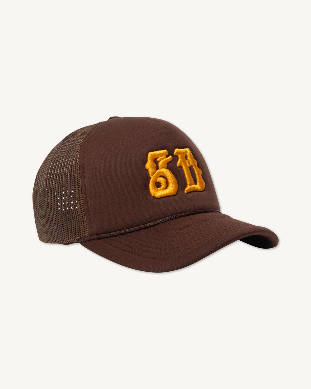 SD Foam Trucker in Goldie Brown