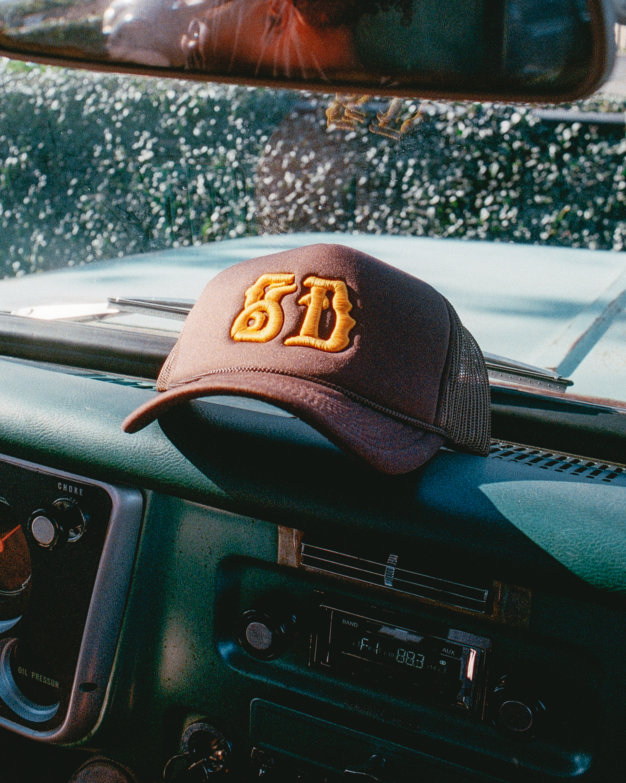 SD Foam Trucker in Goldie Brown
