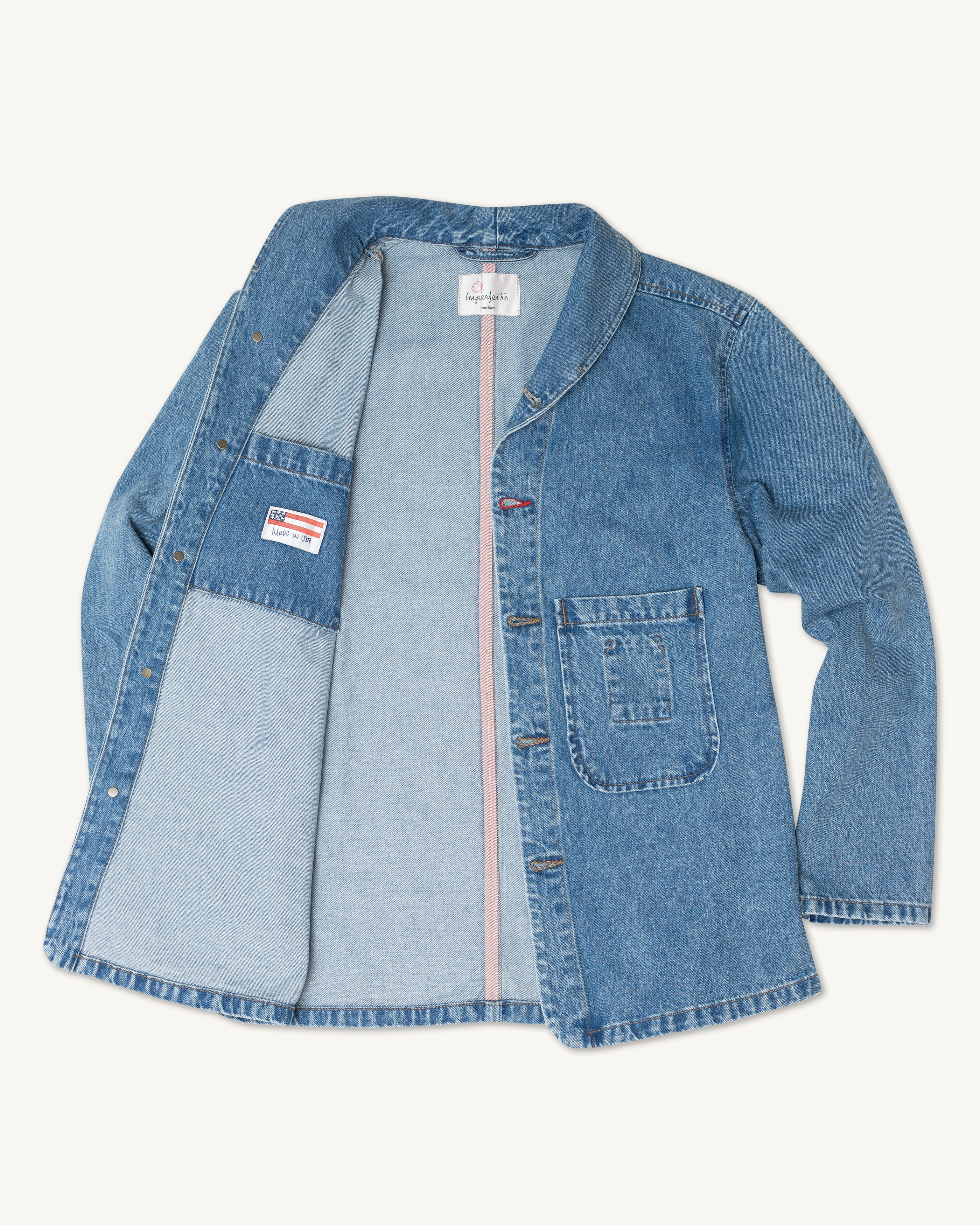 Shepherds Shirt in Primo Denim {USA MADE}