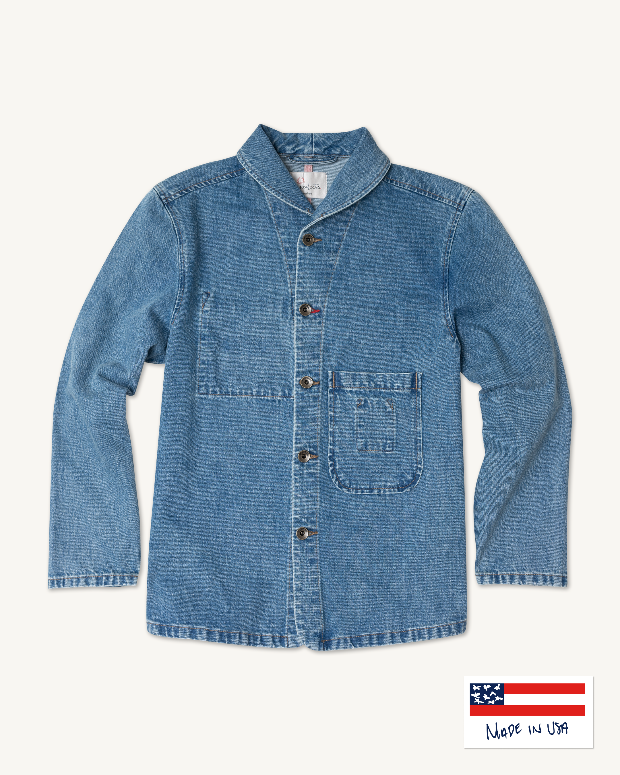 Shepherds Shirt in Primo Denim