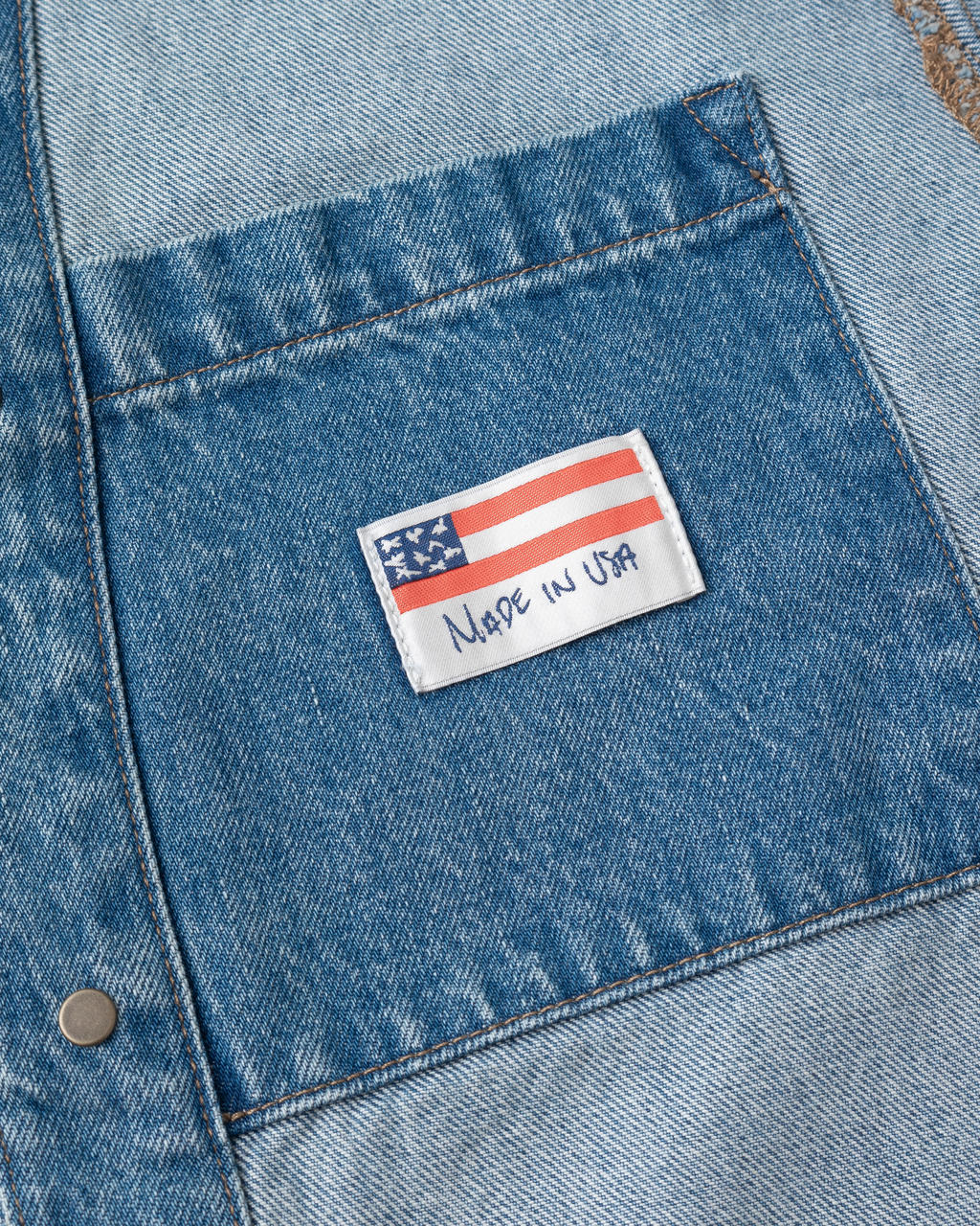 Shepherds Shirt in Primo Denim {USA MADE}