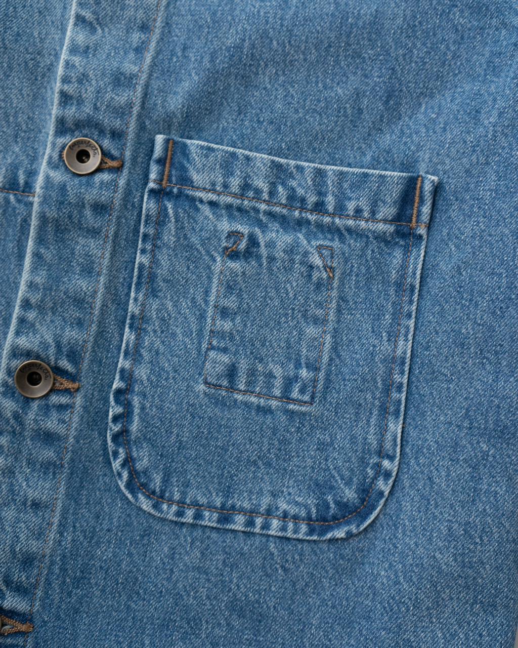 Shepherds Shirt in Primo Denim {USA MADE}