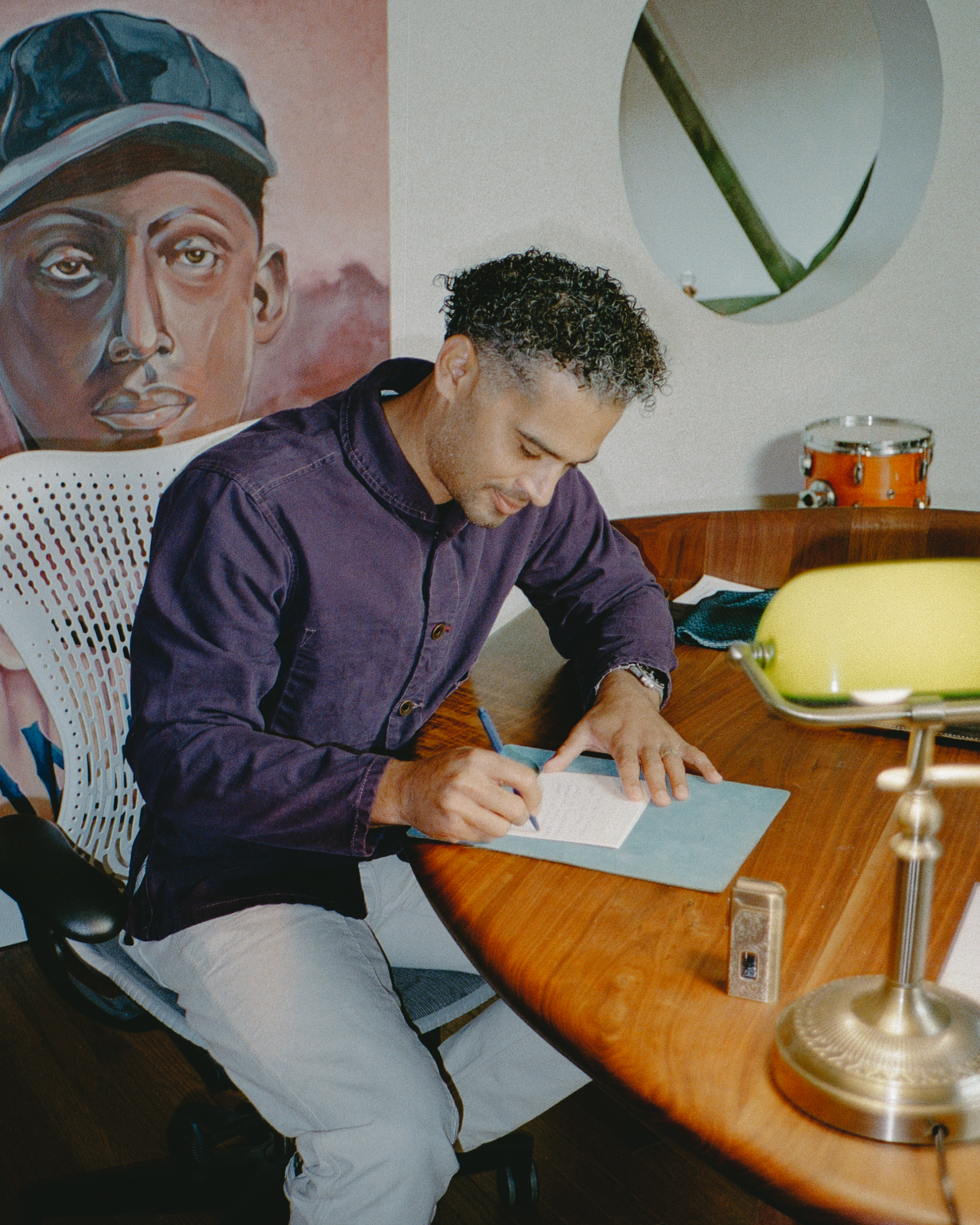 Imperfects Rivian Collaboration Shepherds  Shirt Borealis Purple