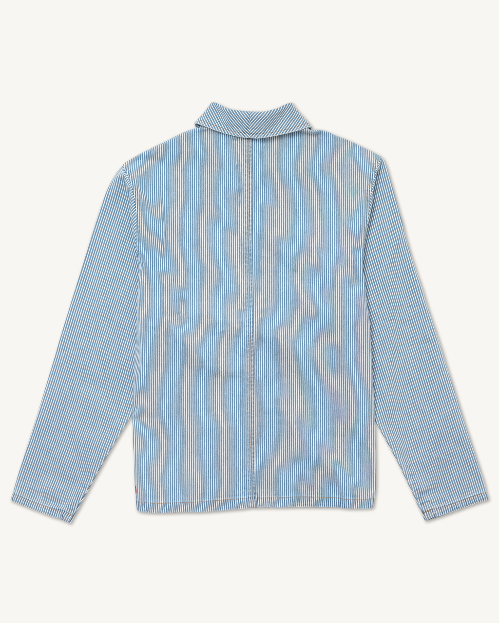 Shepherds Shirt Indigo Hickory Stripe Vintage Gold Thread Special Shirts Tops Imperfects