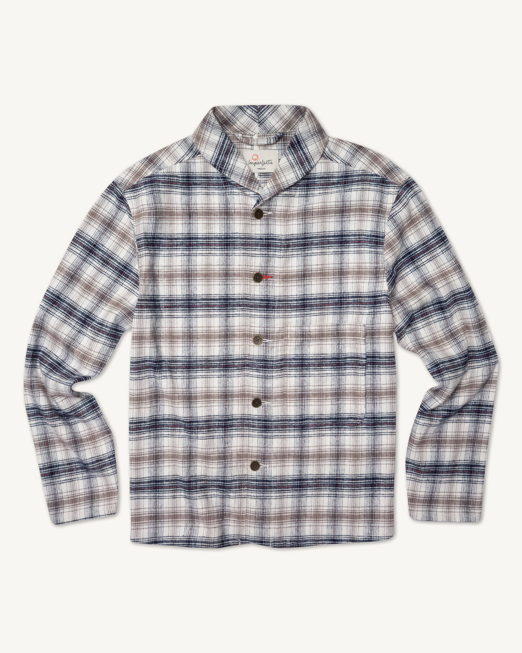 Shepherds Shirt Cotton Flannel Natural
