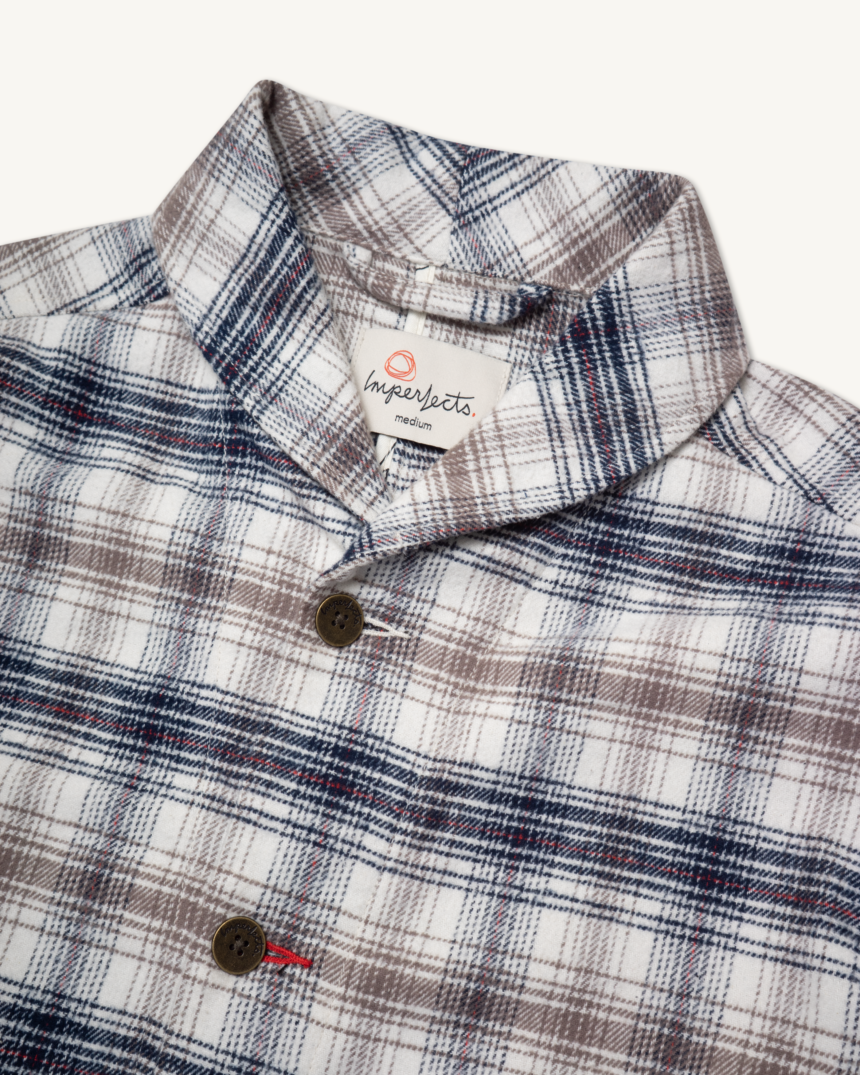 Shepherds Shirt Cotton Flannel Natural