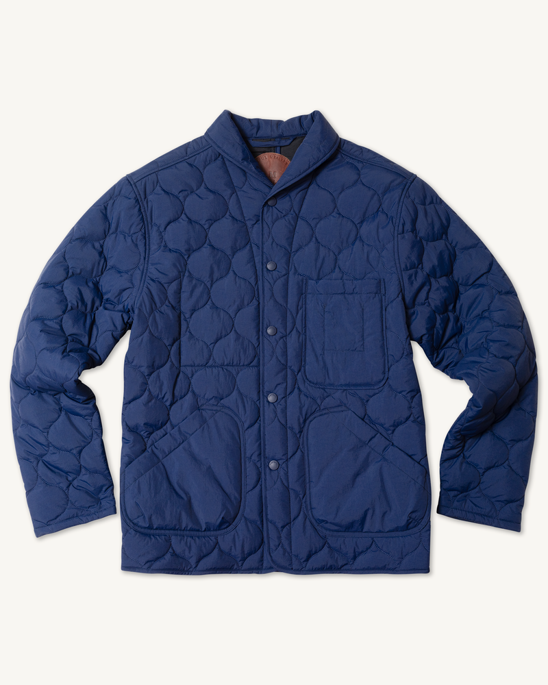 Shepherds Shirt in Quilted Nylon {Puffer Weight}