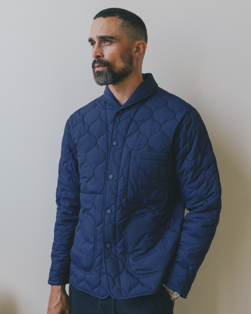 Shepherds Shirt in Quilted Nylon {Puffer Weight}