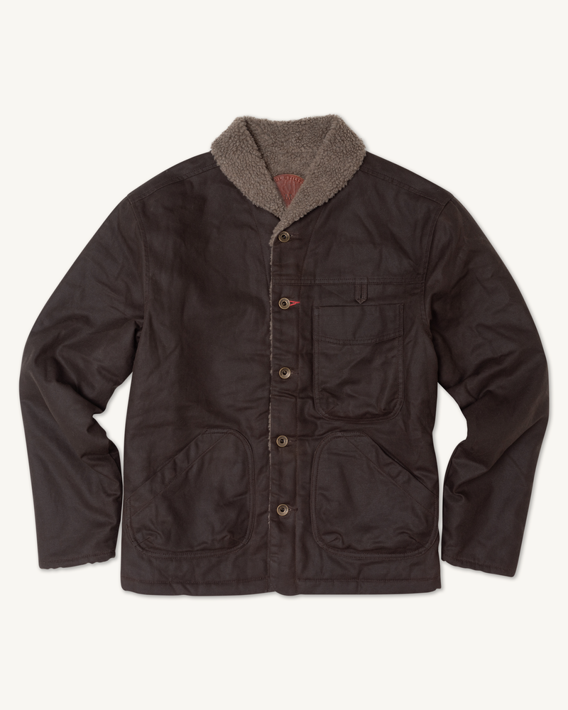 Sherpa Shepherds Shirt in Waxed Canvas