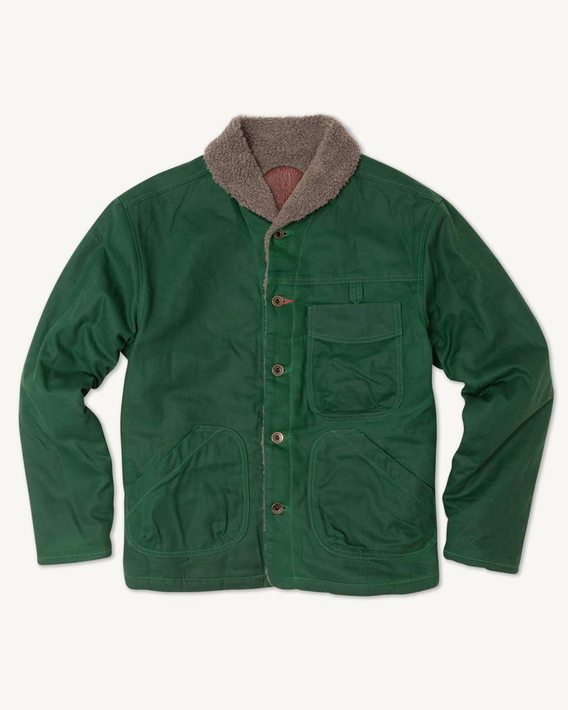 Sherpa Shepherds Shirt in Waxed Canvas