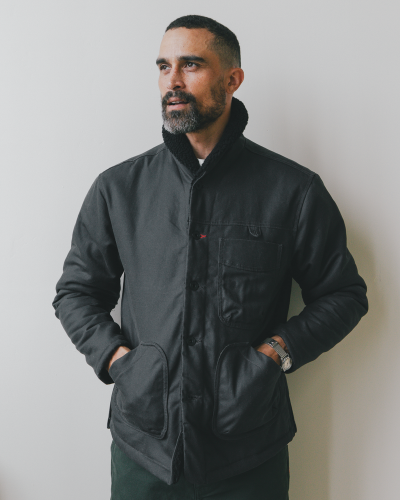 Sherpa Shepherds Shirt in Waxed Canvas