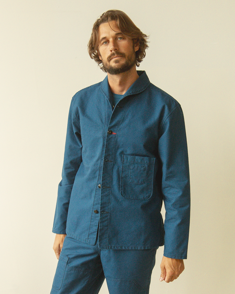 Imperfects - Shepherds Shirt in Fatigue Canvas
