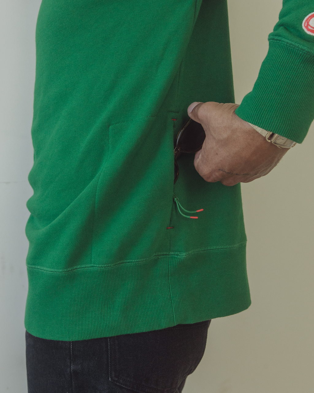 Signature Crew Midway Fleece Mens Bonsai