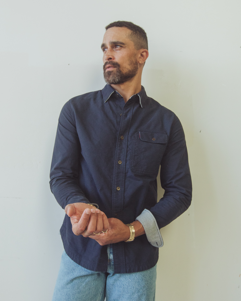 Tradesman Button-Down in Oxford Cloth