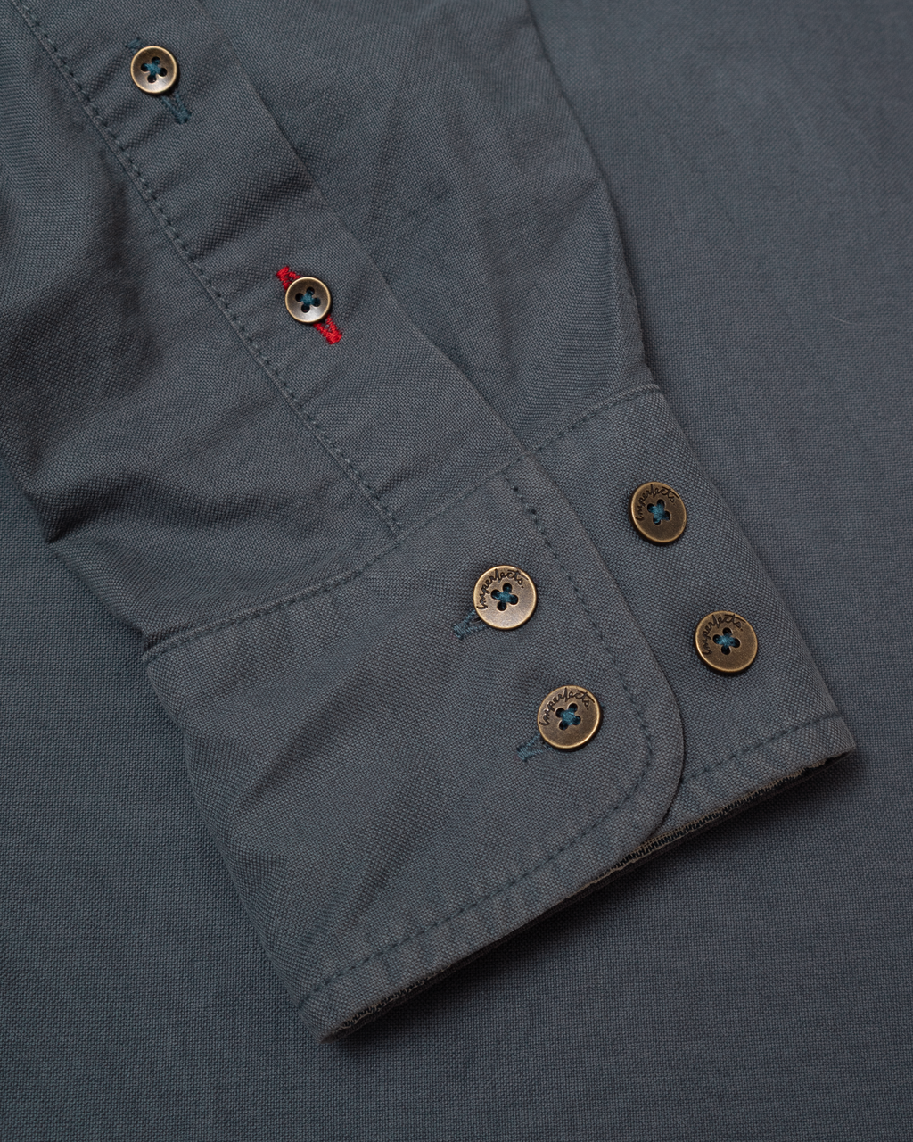 Tradesman Button Down Oxford Cloth Shirt Mens Stratus