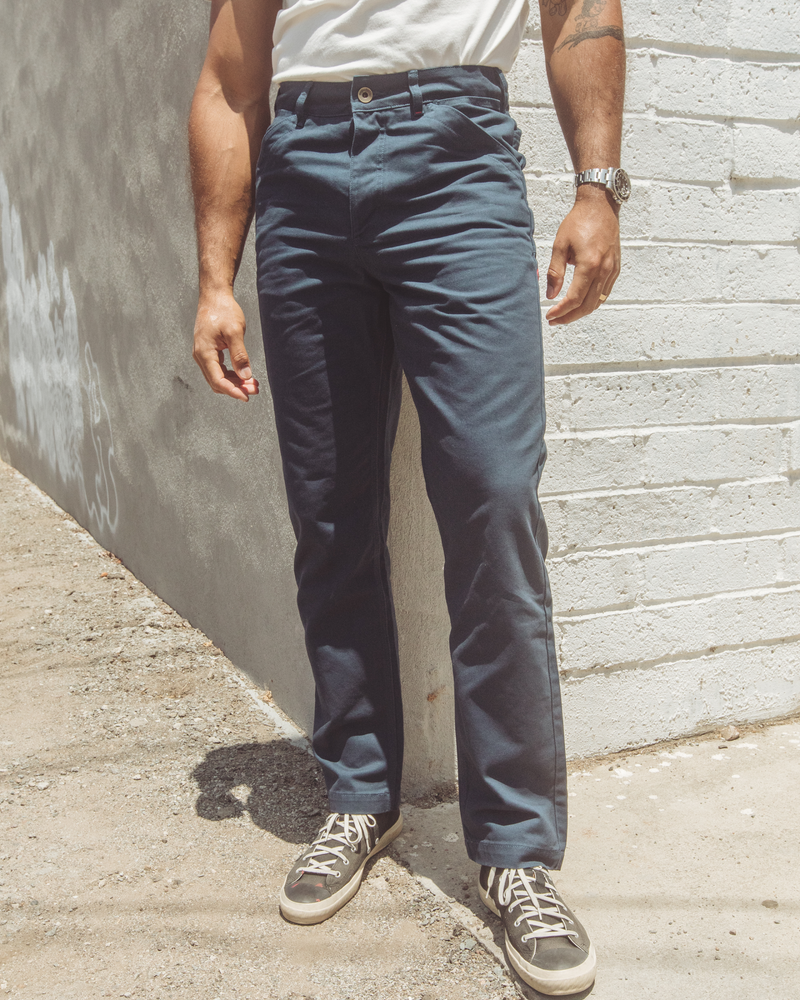 Utility Chino in Blasted Twill