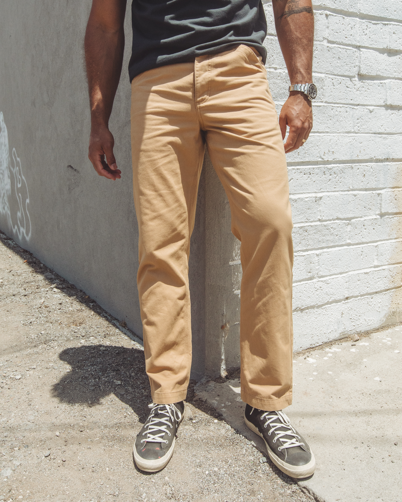 Utility Chino in Blasted Twill
