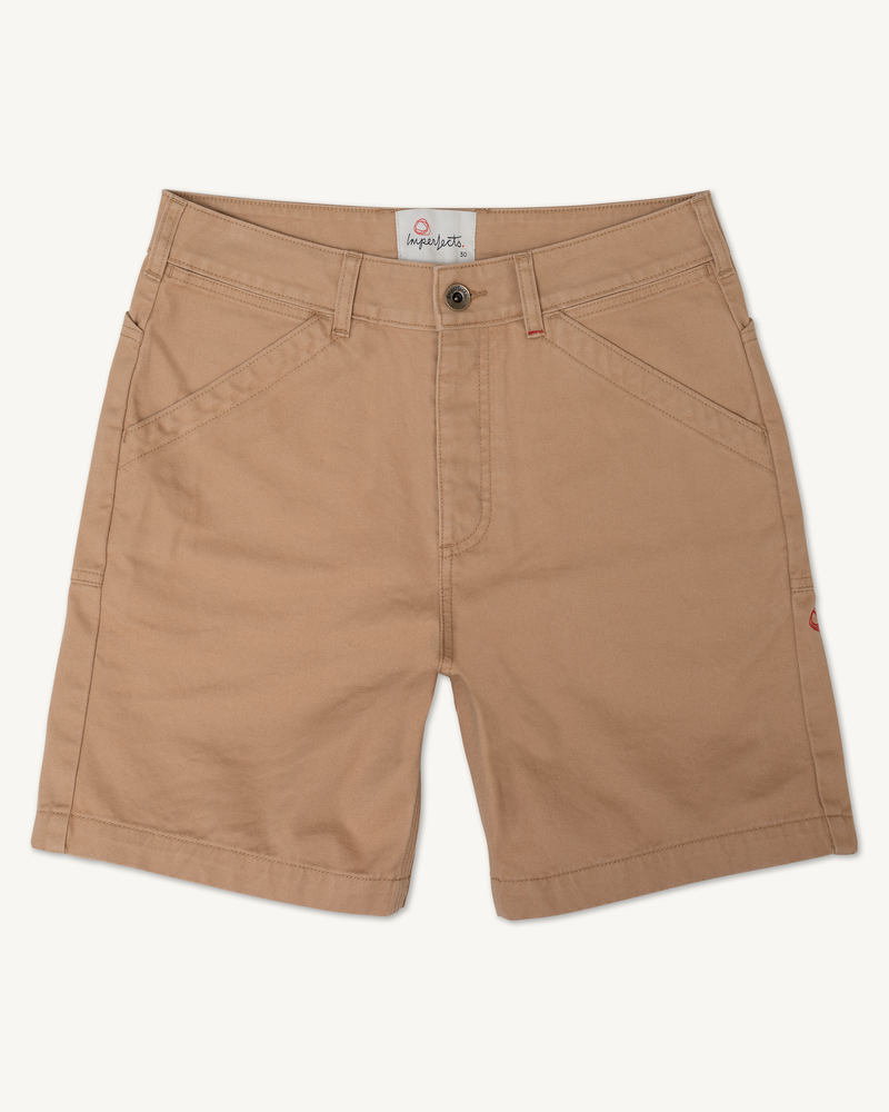 Utility Chino Short in Blasted Twill