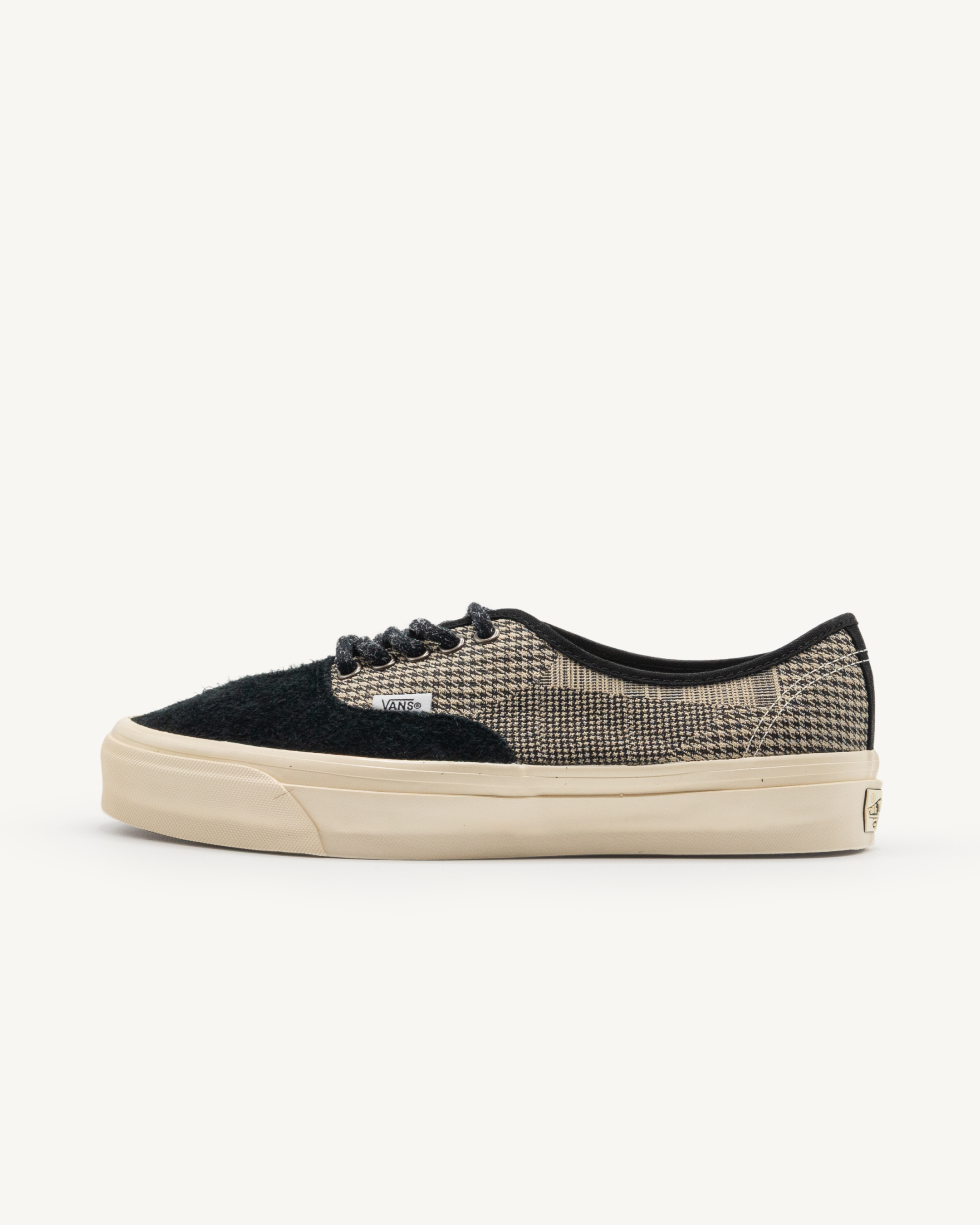 Herringbone Black/Tan Brown