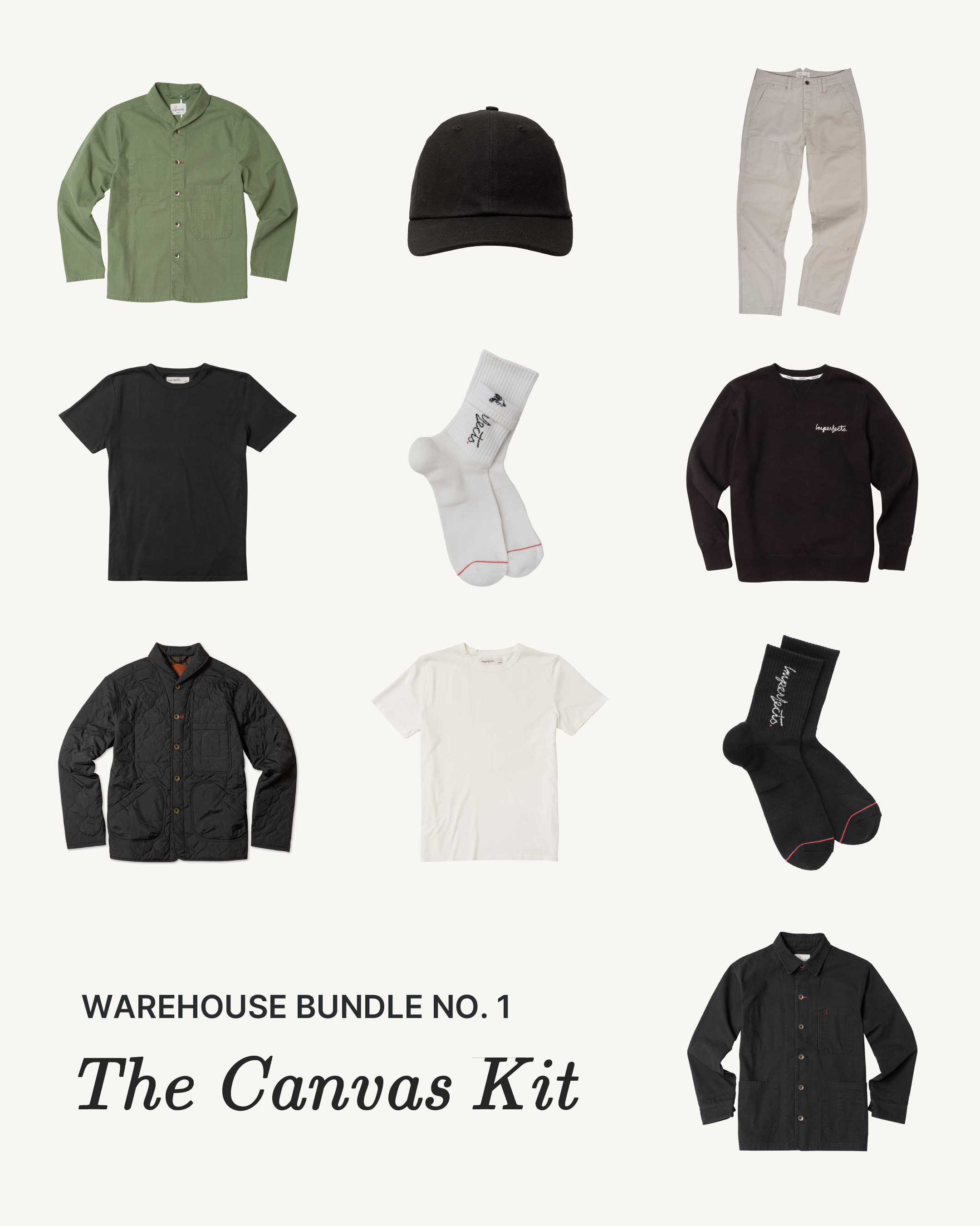 Warehouse Bundle No. 1 – The Canvas Kit