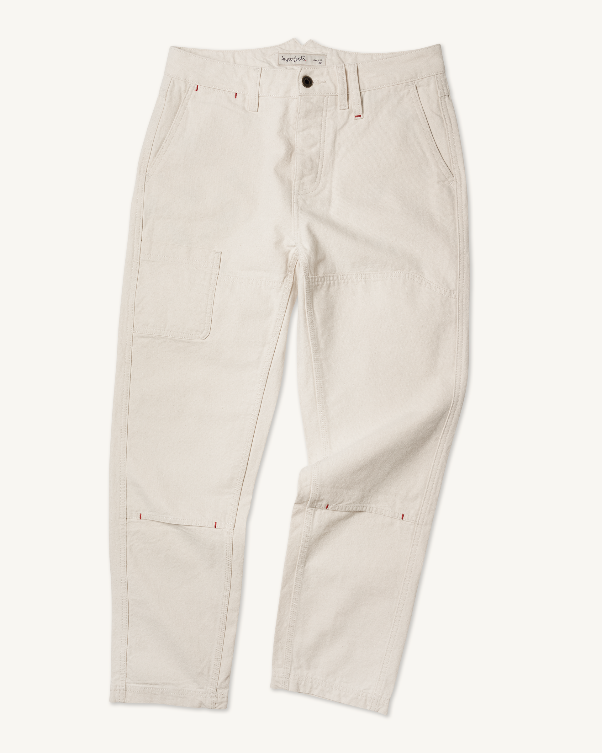 Courier Pant Sharp Fit in Craft Canvas – Imperfects