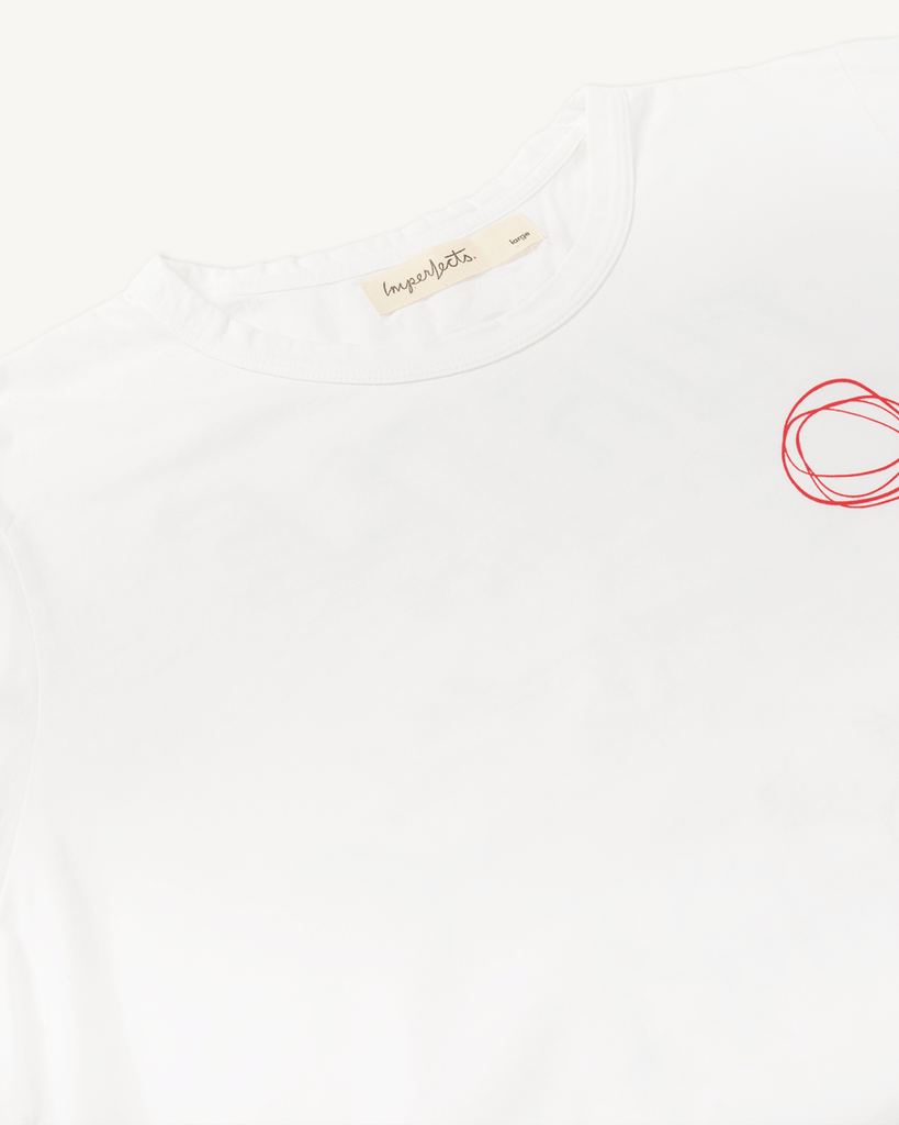 1-800-SPEEDLOG Tee in Vintage White-Imperfects-Imperfects