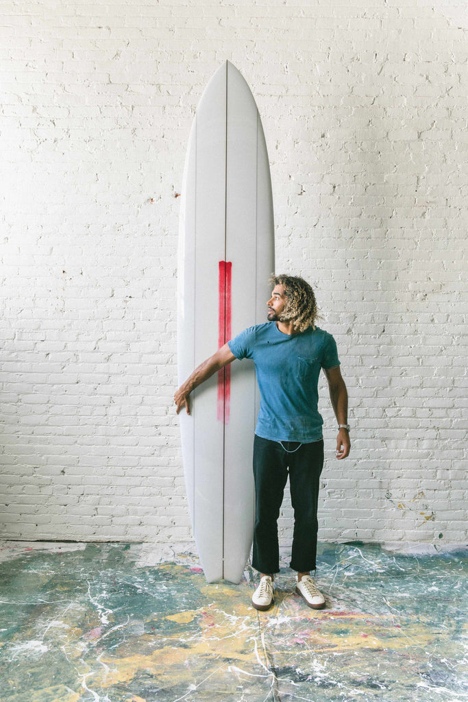 10'2 Monarch w/ Swallow Tail in Gloss Volan-Imperfects Surf-Imperfects