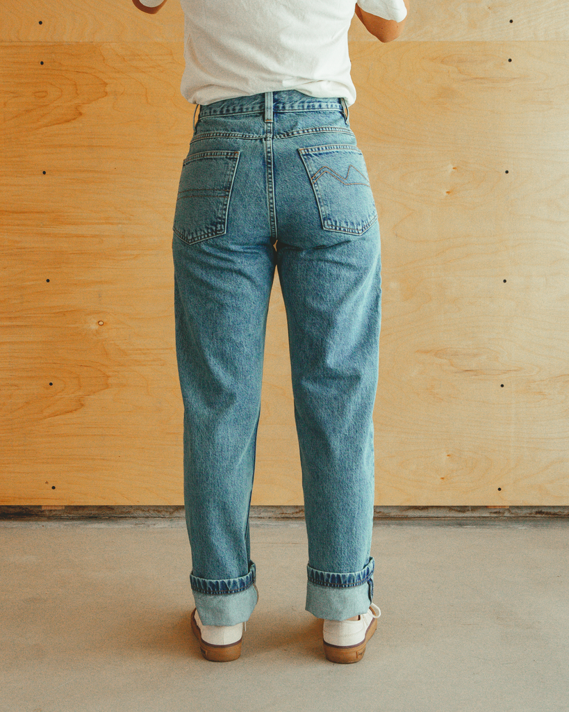 Imperfects - 329A Jean in '67 Patina Primo Indigo - Womens