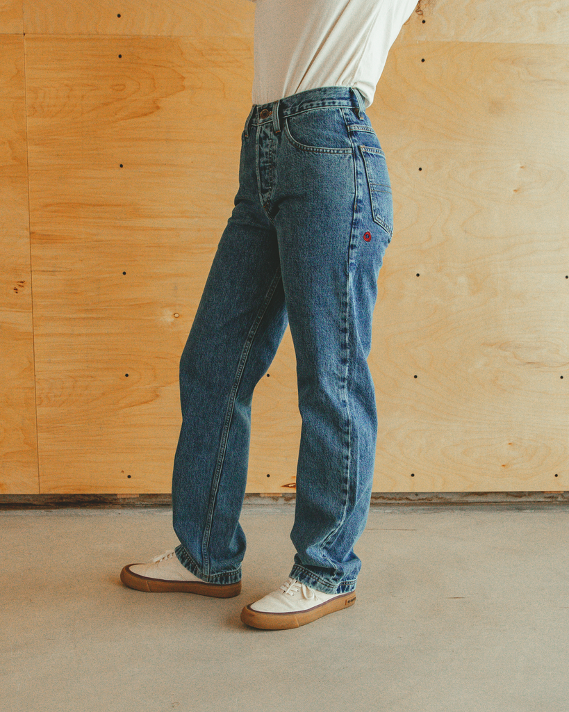 Imperfects - 329A Jean in '71 Patina Primo Indigo - Womens