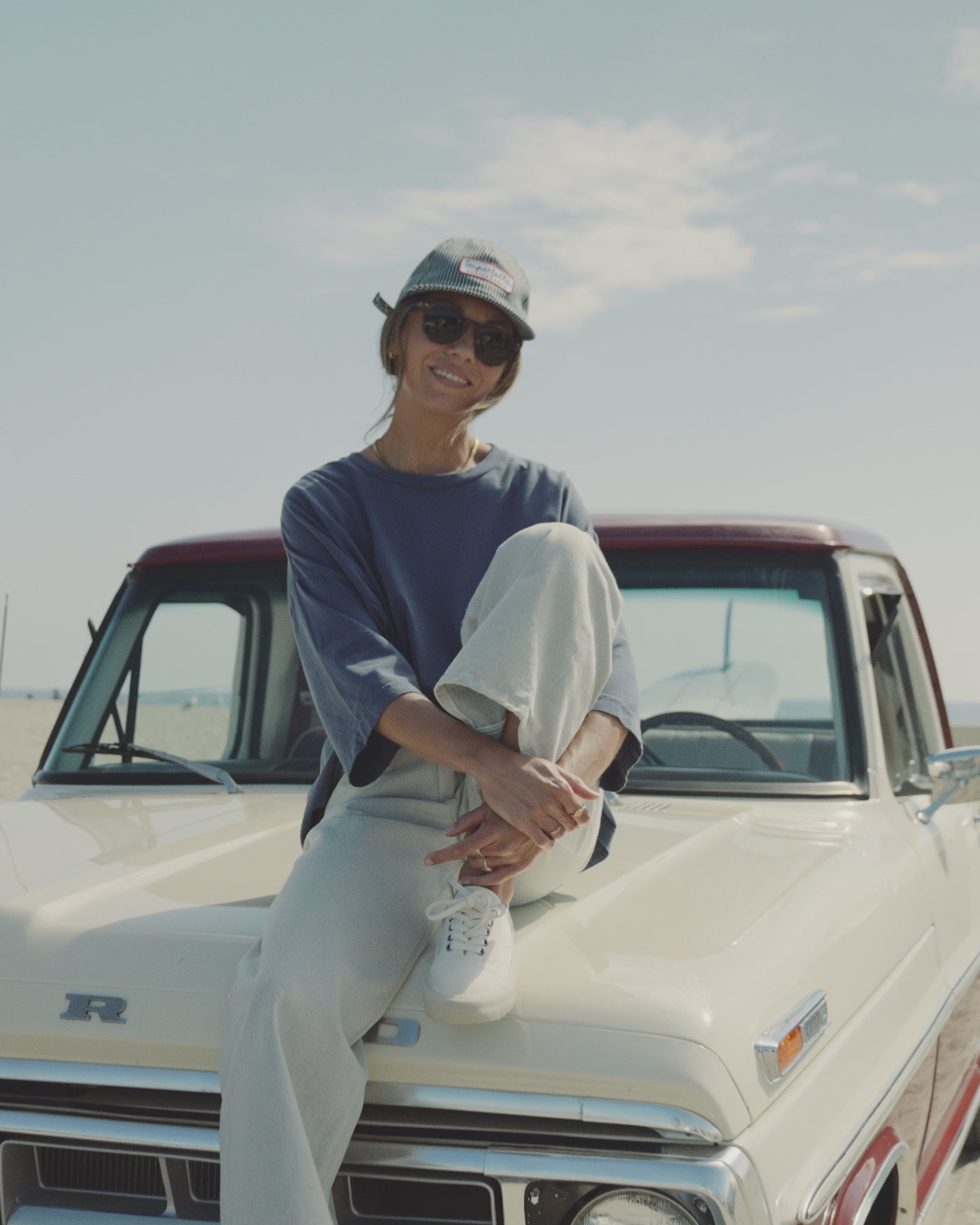 Toyama Cap in Indigo Hickory Stripe | Skate Patch