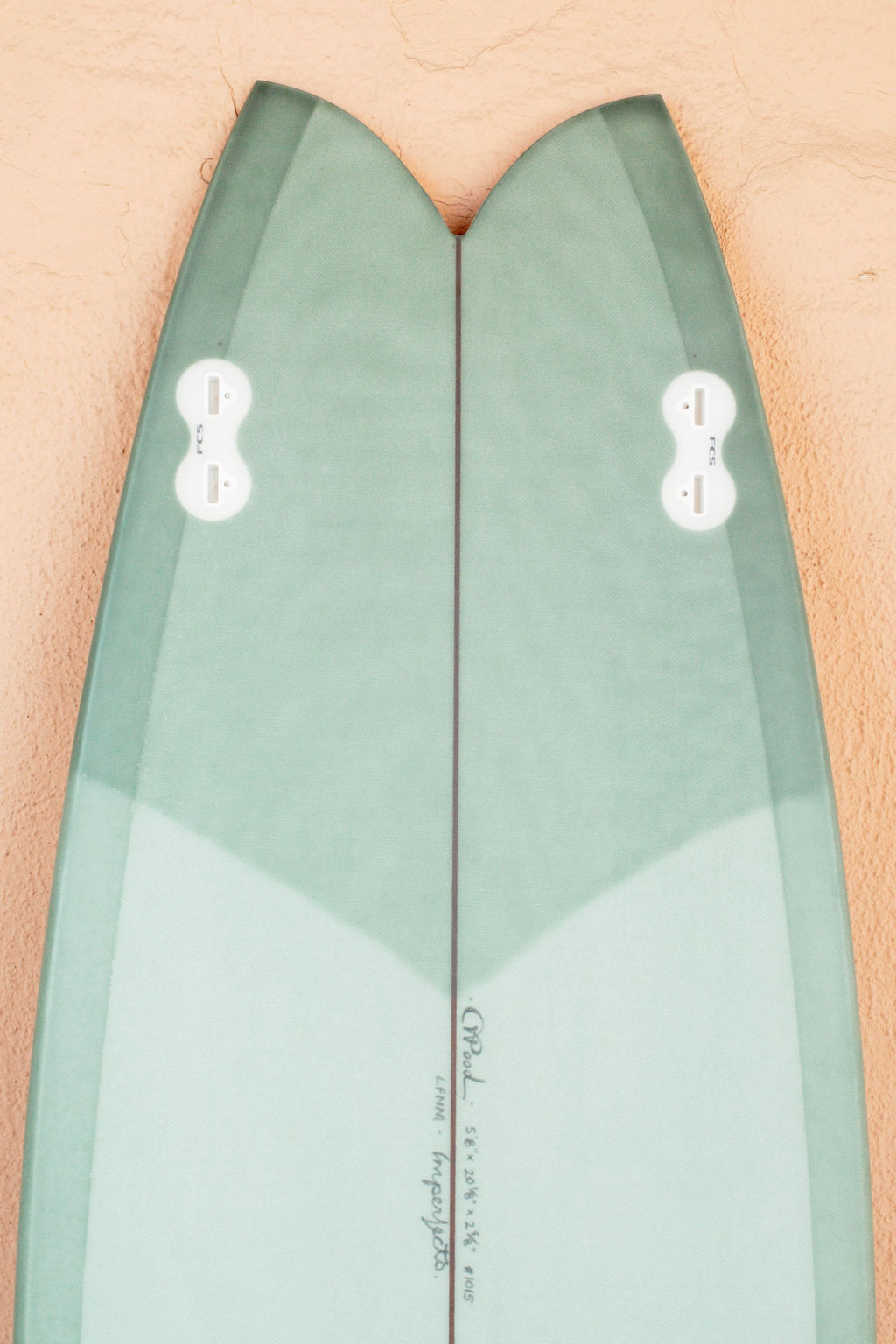 5'8 LFNM in Emerald-Imperfects-Imperfects