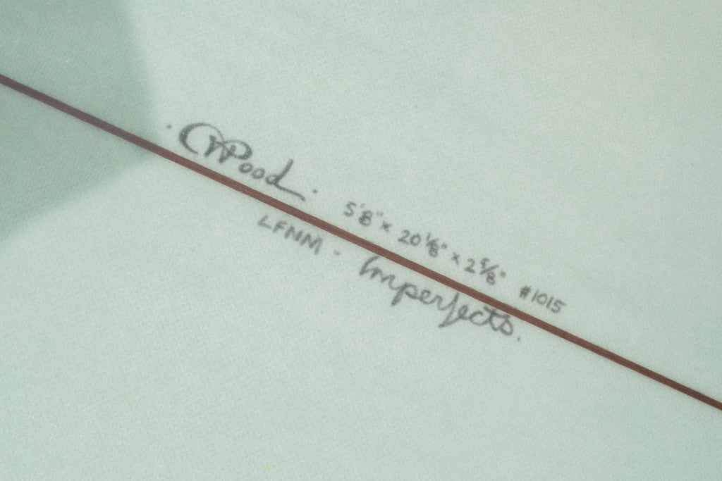 5'8 LFNM in Emerald-Imperfects-Imperfects