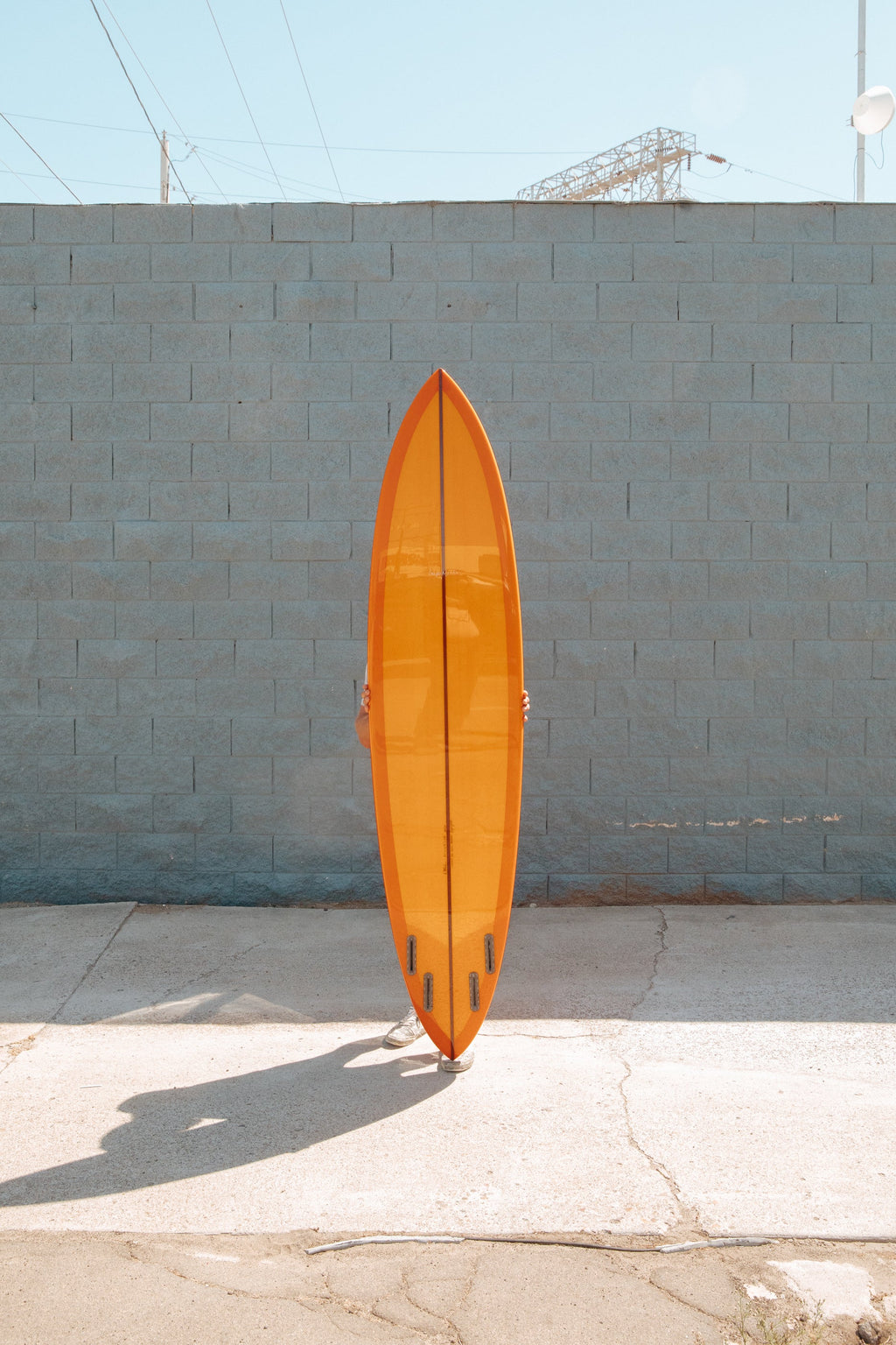 8’0 Hawaiian Sling in Garibaldi Gloss-Imperfects-Imperfects