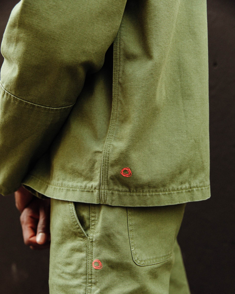 Chef Shirt in Fatigue Canvas-Imperfects-Imperfects