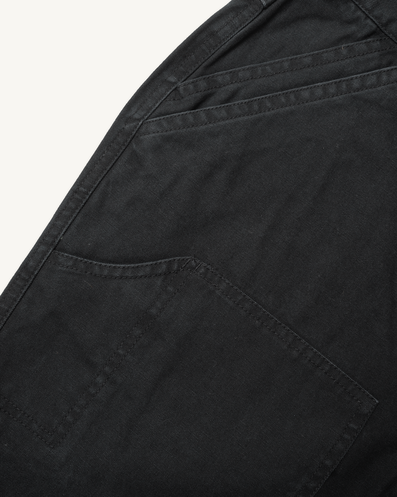 Dungaree Pant in Obsidian Canvas-Imperfects-Imperfects
