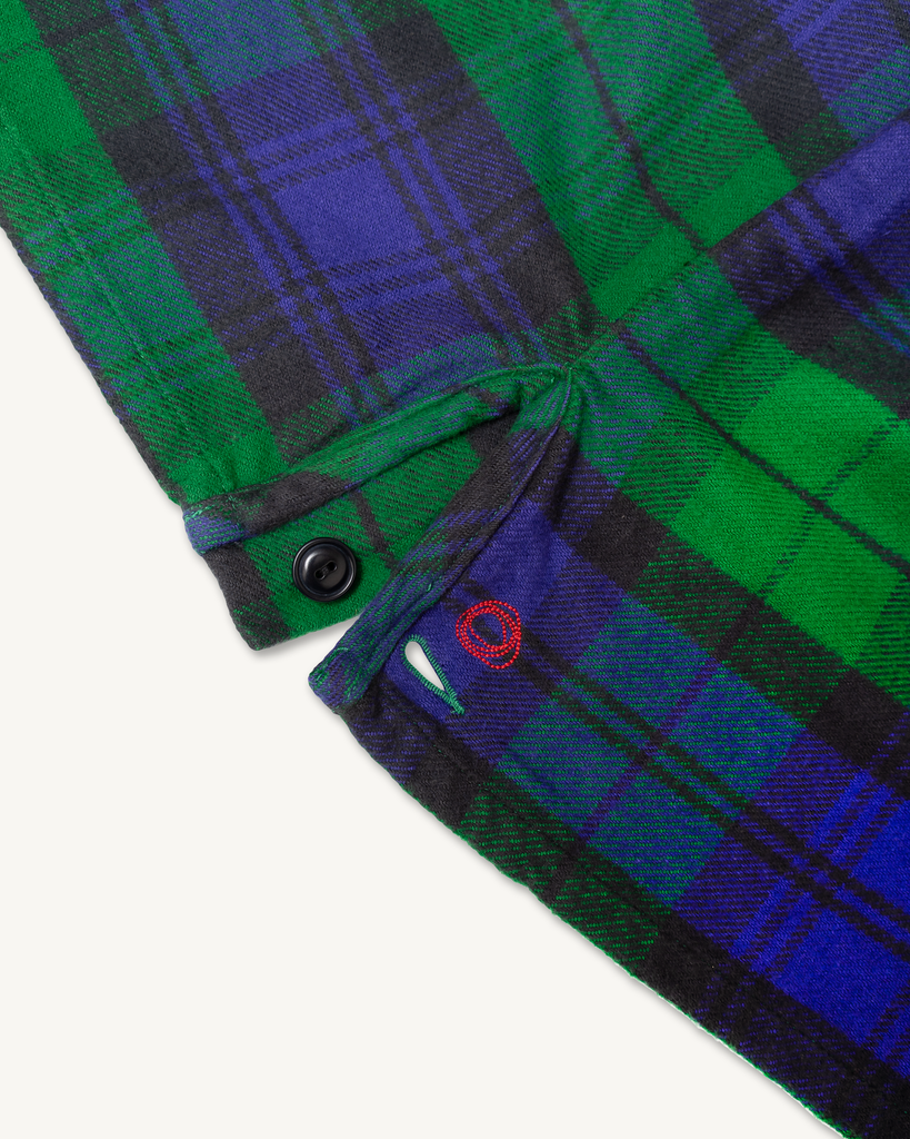 Imperfects - Flannel Shepherds Shirt in Imperf Blackwatch