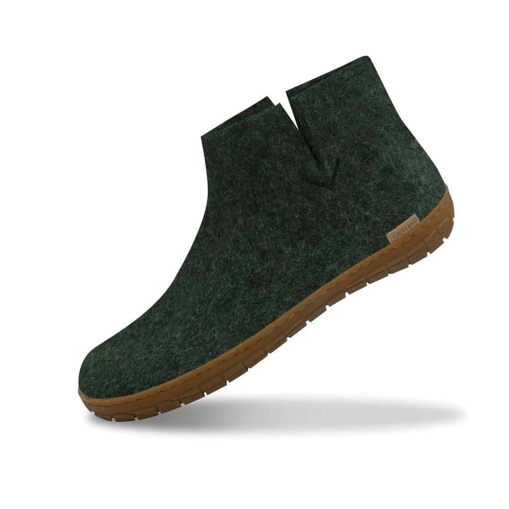 Glerups | The Boot in Forest w/ Honey Rubber Sole-Glerups-Imperfects