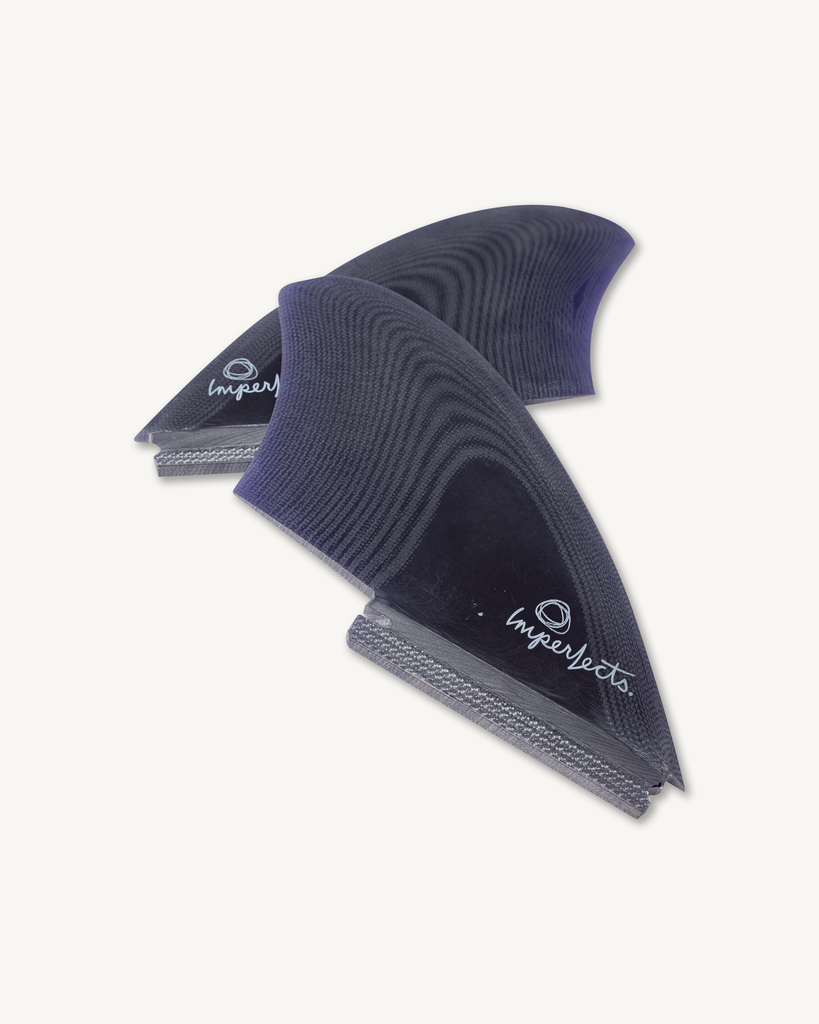 Hummingbird Keel Fin Set in Purple-Imperfects-Imperfects
