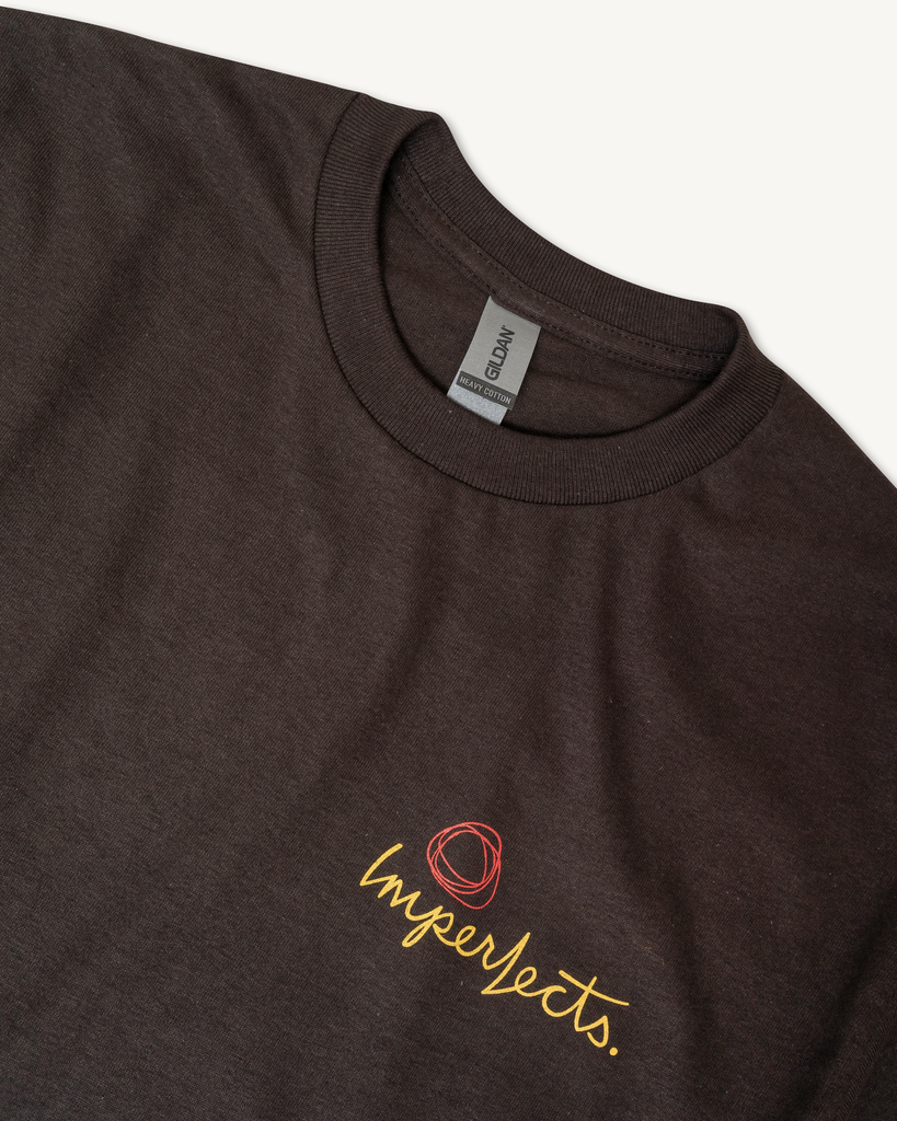 Kickflippin' Friar Tee in Padre Brown-Imperfects-Imperfects