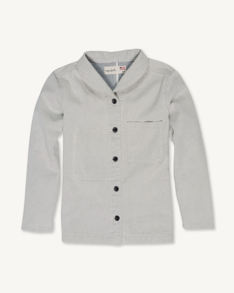 Ladies Shepherds Shirt in Post Consumer Denim-Imperfects-Imperfect