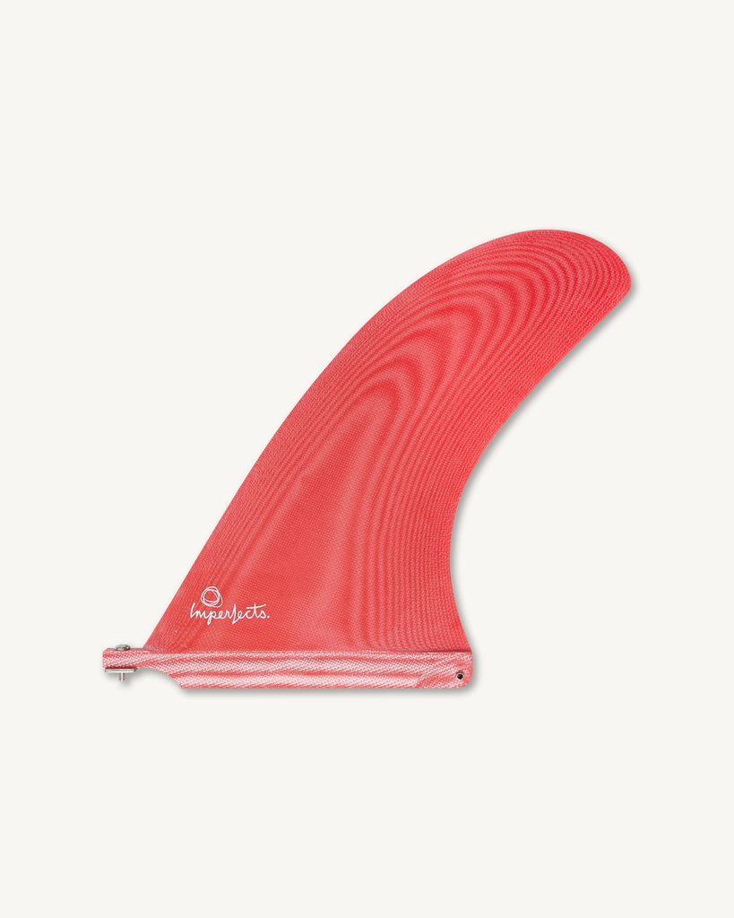 Madera Noserider Fin 10.125" in Red-Imperfects-Imperfects