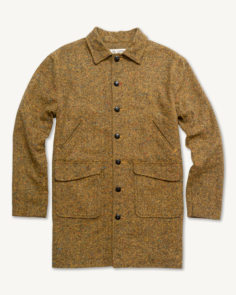 Imperfects - Mr. Lynch’s Morning Coat in 5 Year Osage Deadstock Tweed