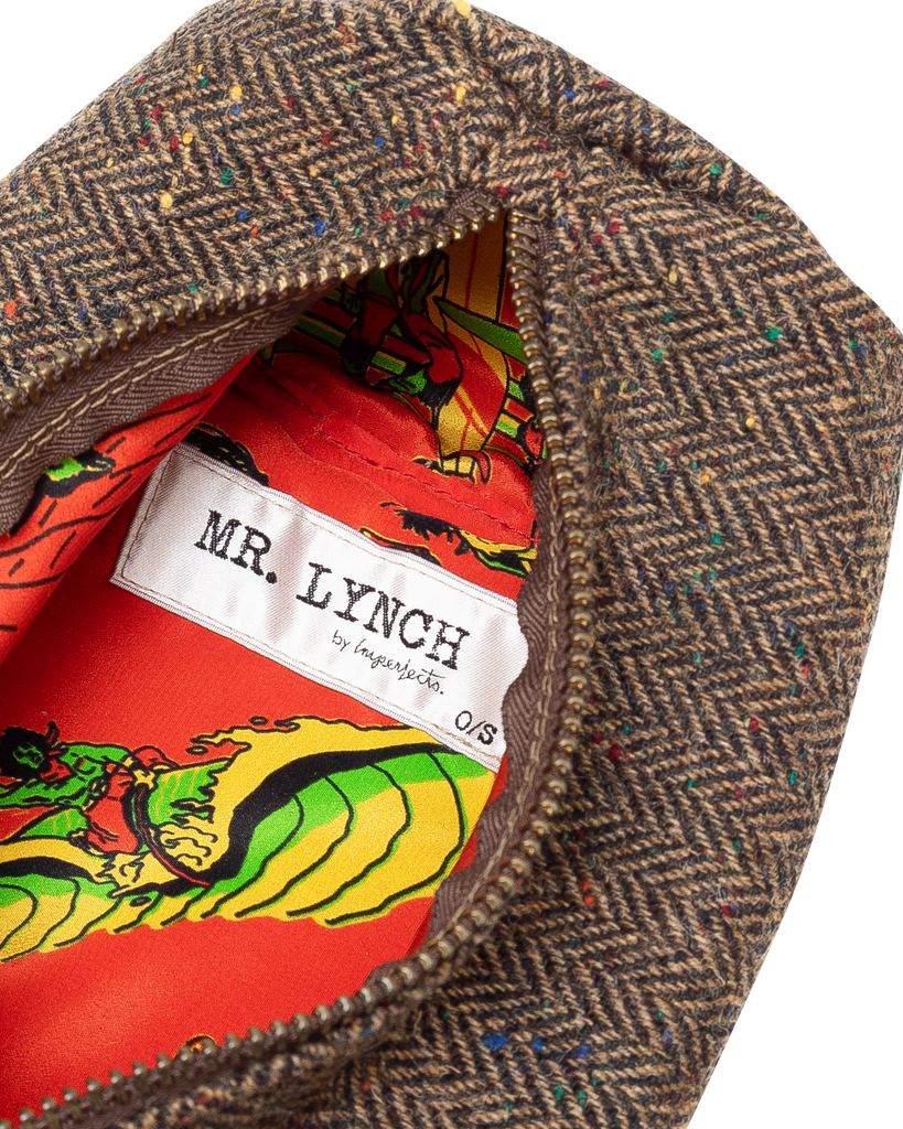 Mr. Lynch’s Wabi Sabi Dopp Kit in Birthday Herringbone-Mr. Lynch By Imperfects-Imperfects