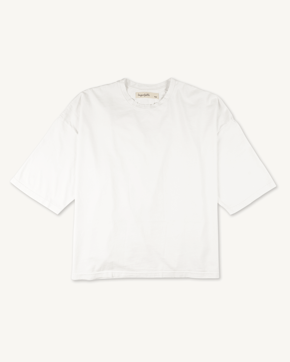 Night Shirt in Vintage White - Imperfects