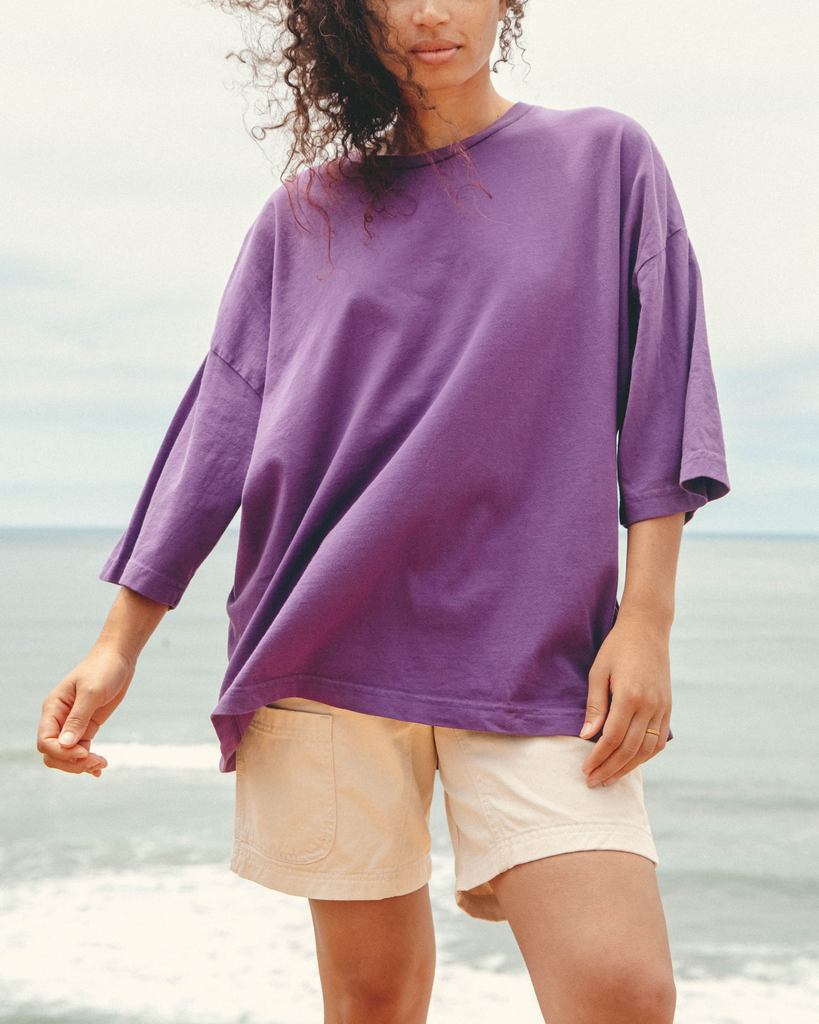 Imperfects - Night Shirt in Purple Magic - Womens
