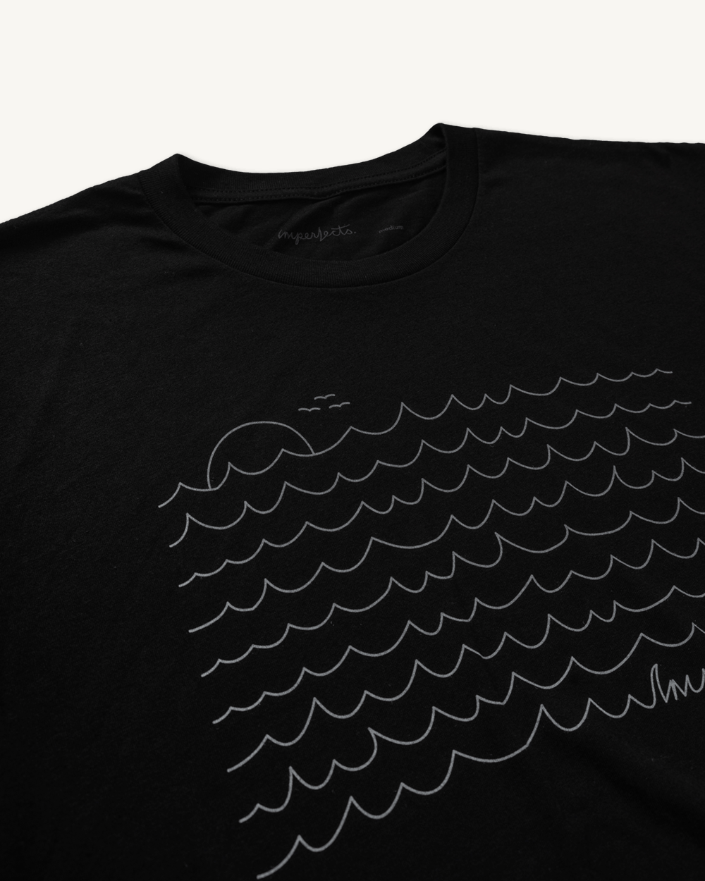 OG Waves Tee in Jet Black-Imperfects-Imperfects